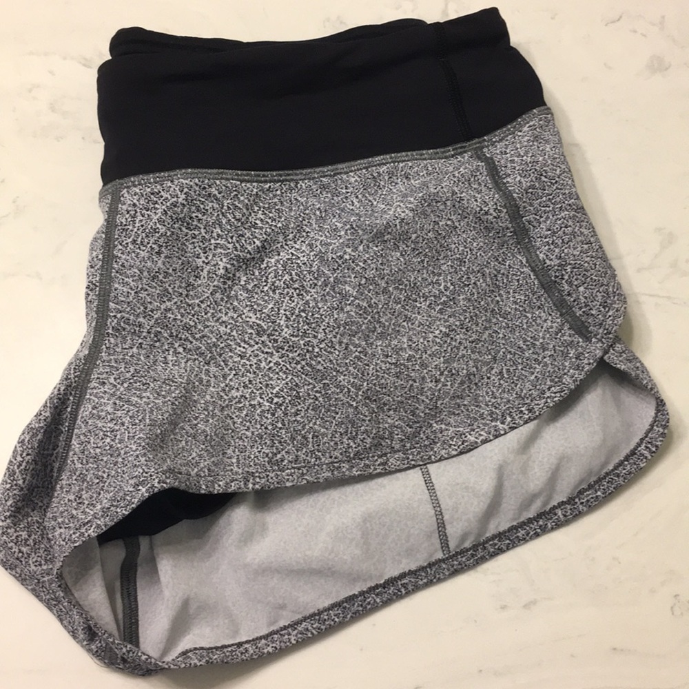 Lululemon Shorts Size 8 Grey